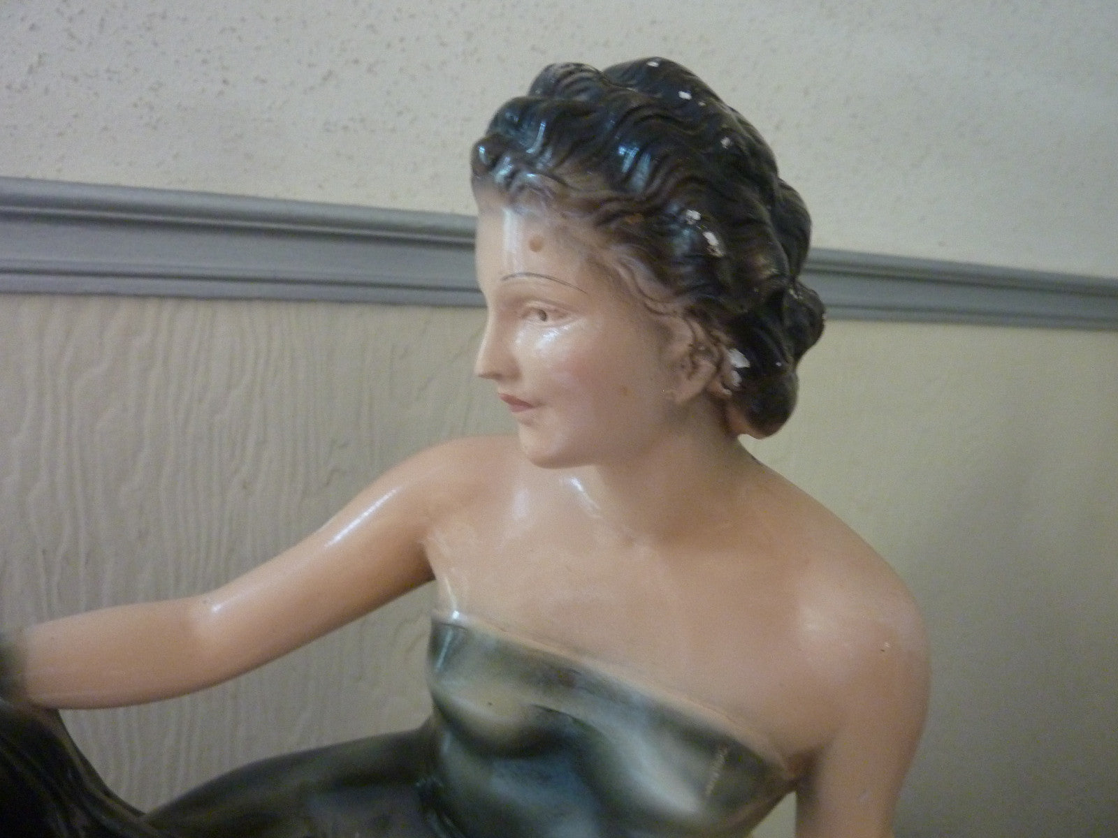 LA FEMME ET L'ENFANT - ART DECO signé, numéroté d'après Ugo CIPRIANI - L 52 cm