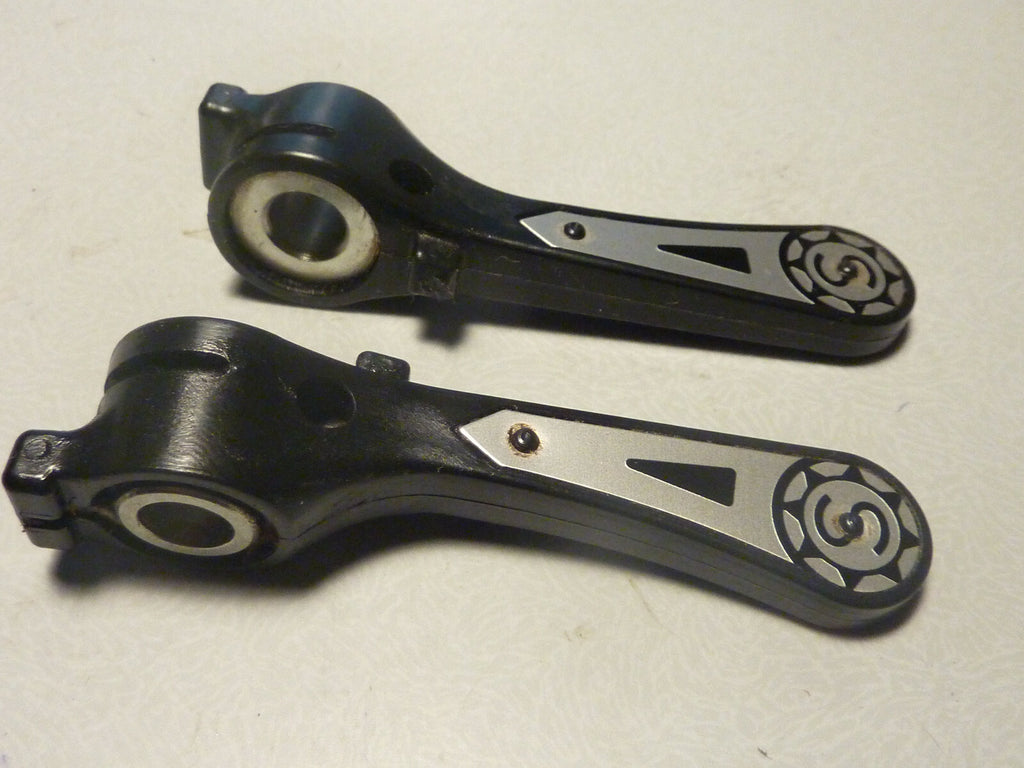 NOS paire LEVIERS DE VITESSES ANCIEN Simplex LJ Shifters  vintage 3825 / 3824