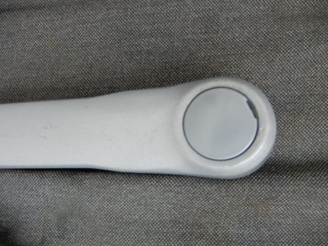 NOS NEU Pédalier Thun silvertone 170 mm 24/34/44 Teeth  (9/16 ") crankset
