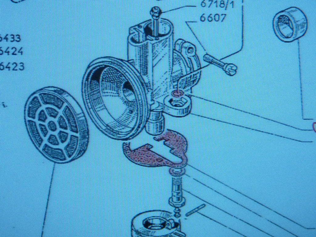 NOS Joint 6726 carburateur Gurtner J14 scooter Manhurin Peugeot Bb2 motostandart