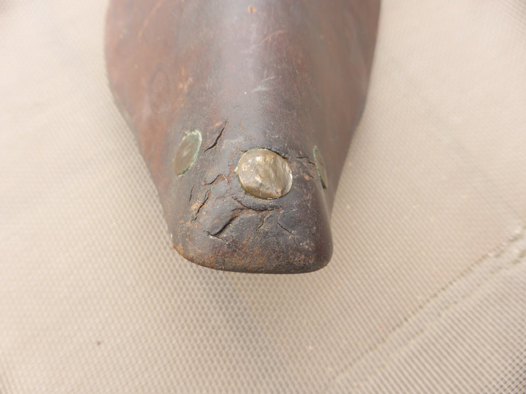 ancienne  selle de vélo en cuir - Marque Motobecane - vintage old bike