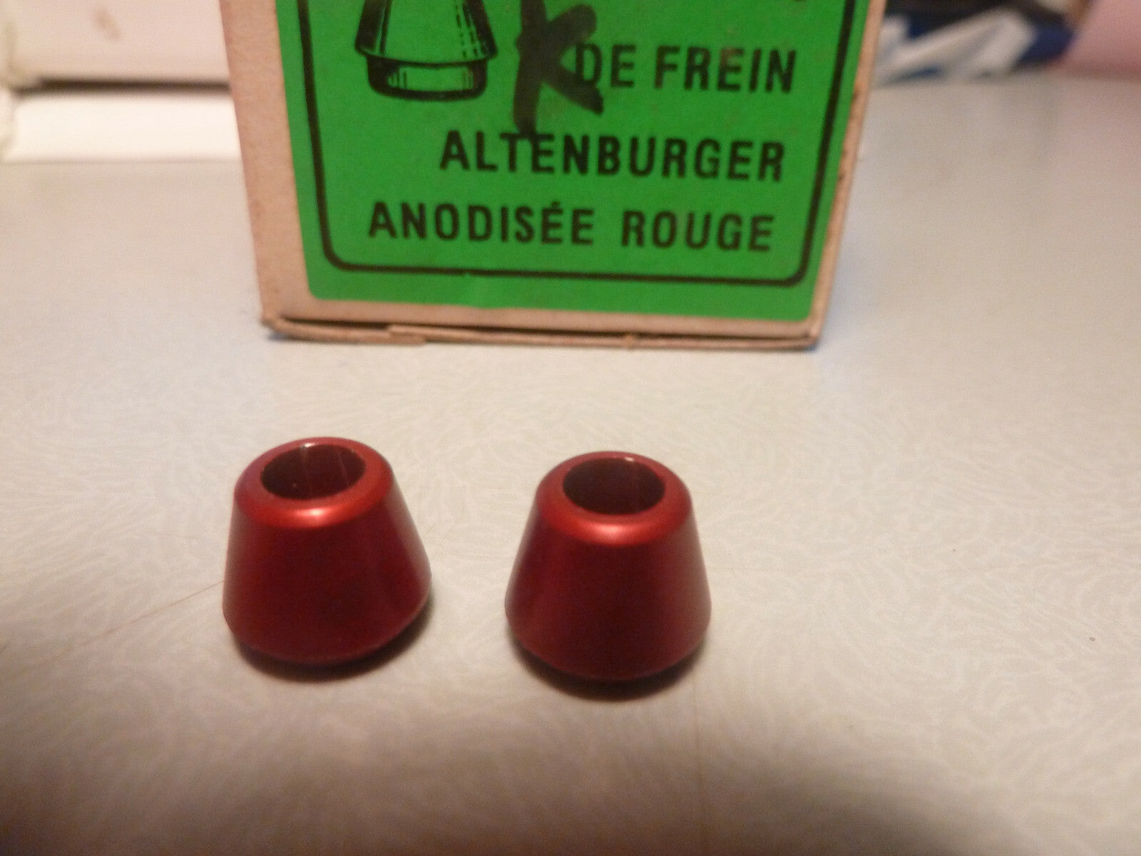 ✨ 2 altenburger HOUSING STOP Butées de gaine  velo vintage  Brake Lever ✨