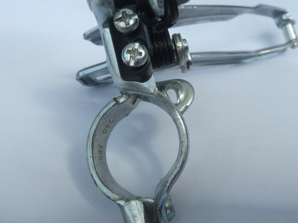 ✨ NOS DÉRAILLEUR AVANT VÉLO SHIMANO VINTAGE COLLIER 100GS 28.0 / 28.6  FD-TY25✨
