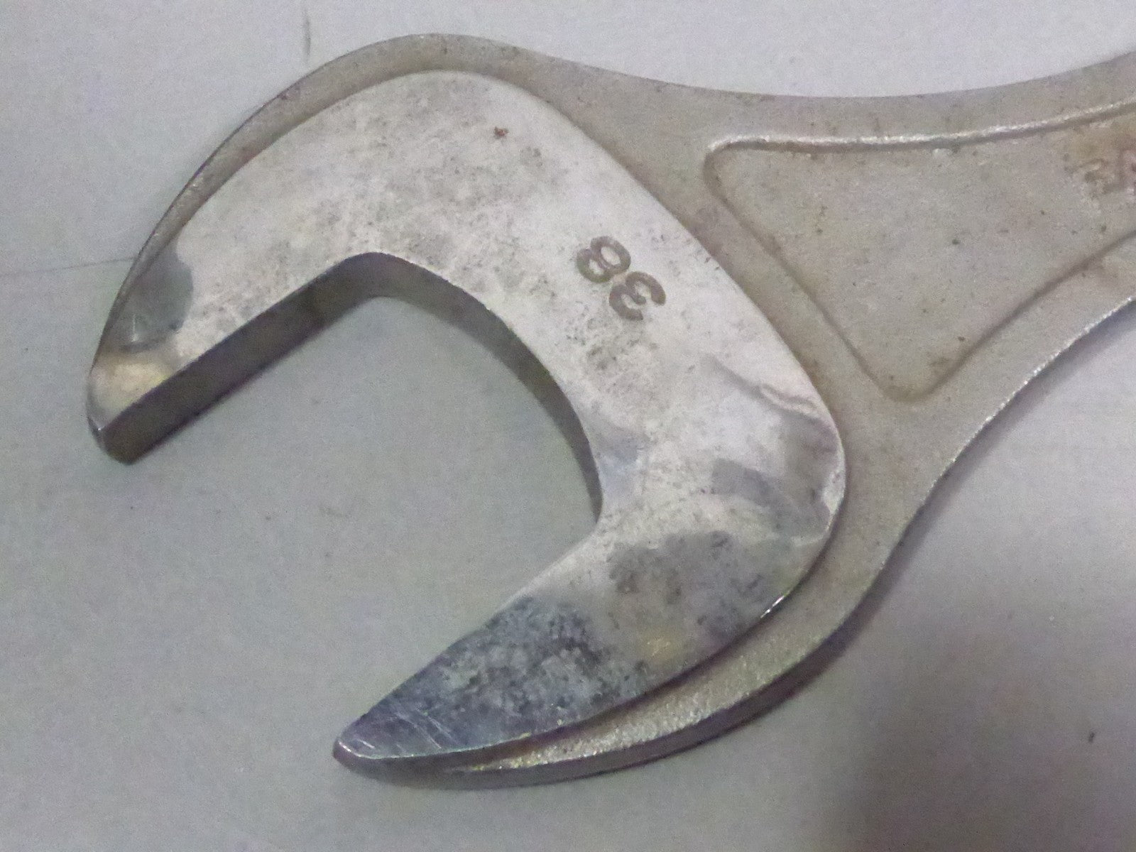Ancienne Clé à Fourche FACOM Vanachrome N°33 Modèle Scientific 38 mm et 42 mm