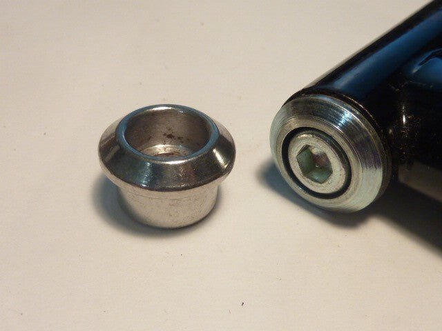 2 bague du haut de potence vtt vtc vintage stem chromé