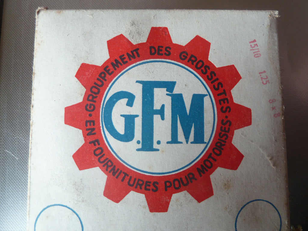 NOS 2 anciens câble freins cylindrique 8x8 1.25 15/10 cyclomoteur Peugeot  CLB