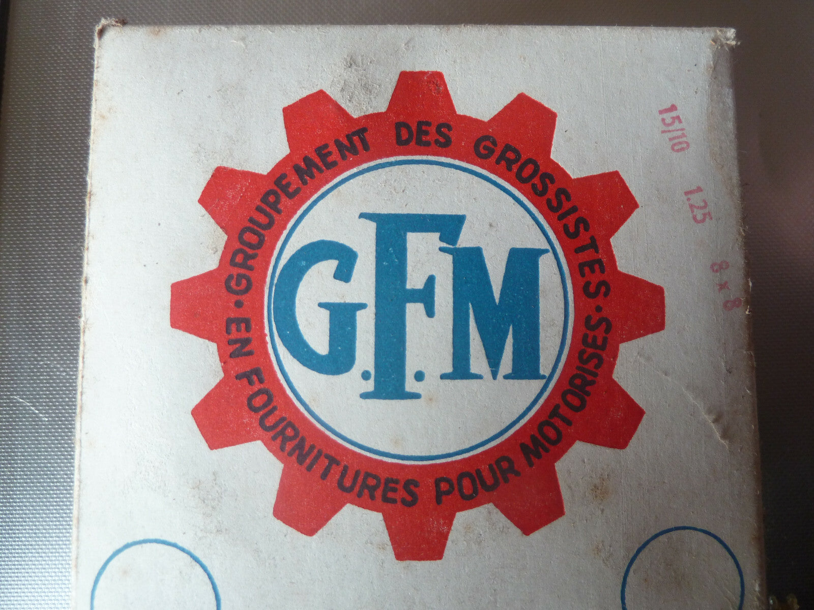 NOS 2 anciens câble freins cylindrique 8x8 1.25 15/10 cyclomoteur Peugeot  CLB