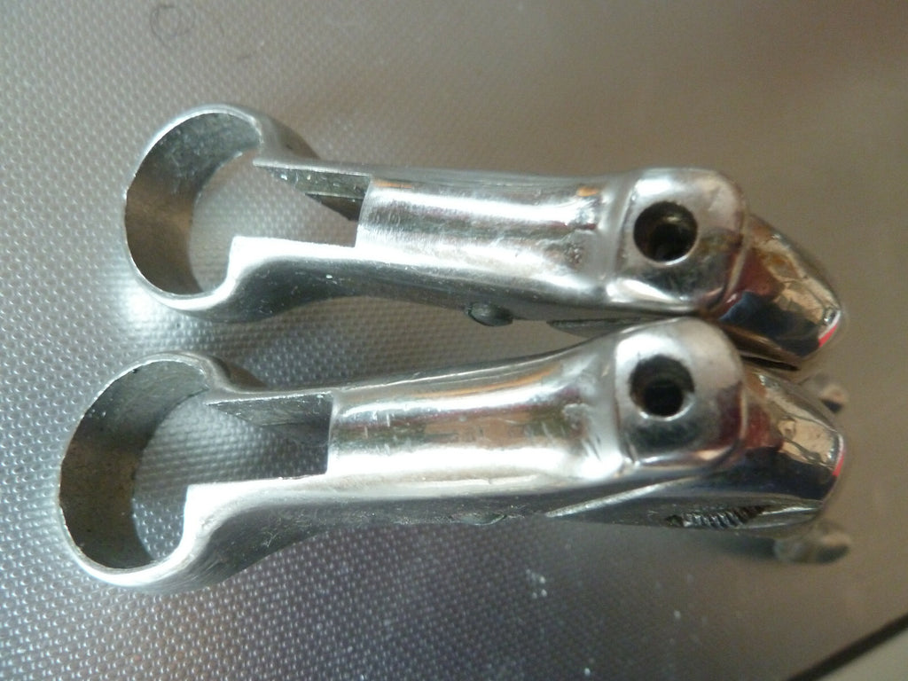 NOS neu rare superbes Poignées leviers de vélo alliage et acier  cyclomoteur