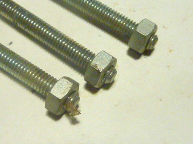 NOS neu 3 vis boulon diamètre 6 mm x 70 mm  fixation mobylette moto solex