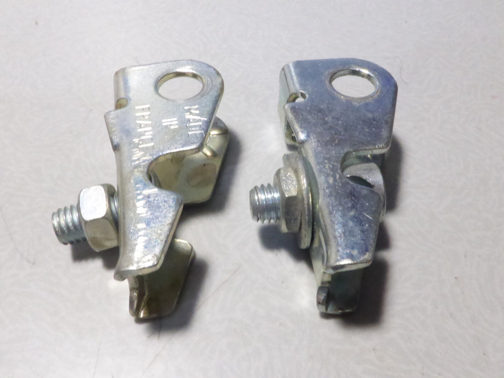 NOS vintage 2 attache support de phare cibié soubitez de velo pour patte 8 mm ..