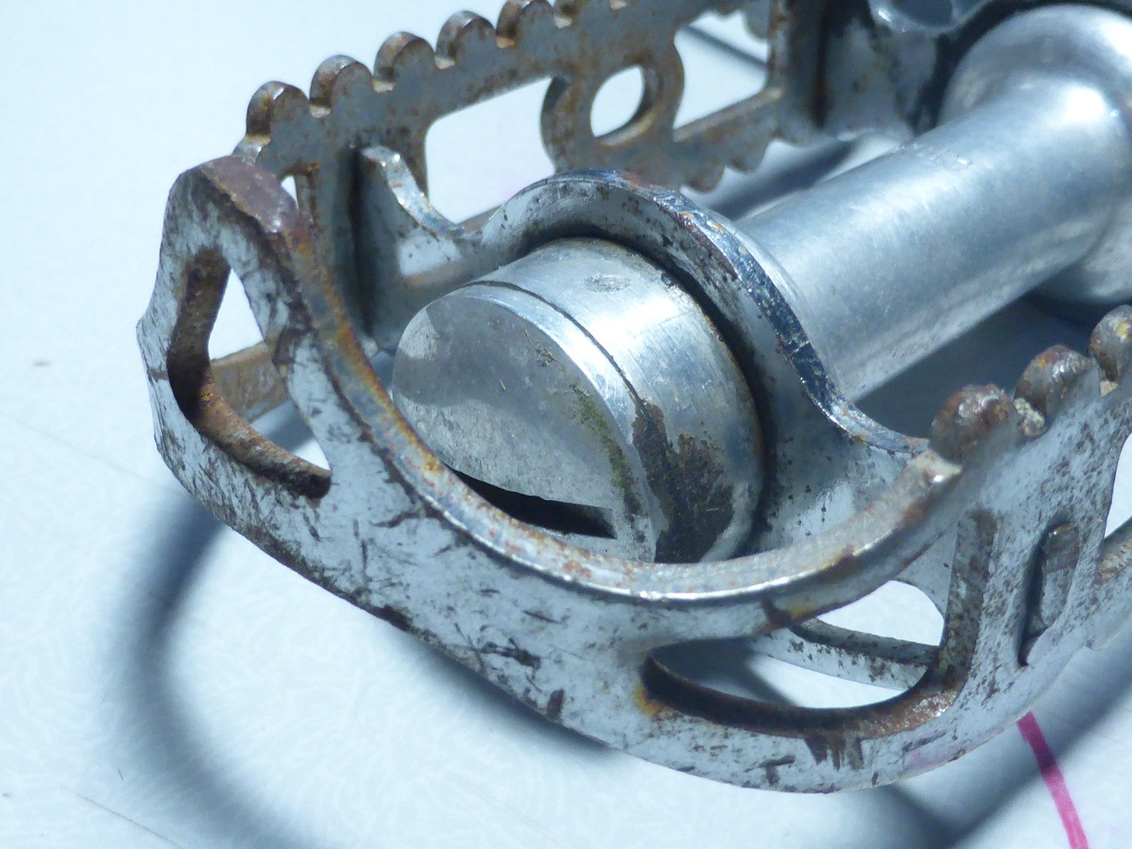 1 paire pédales Atom vélo ancien vintage pedals   14/125