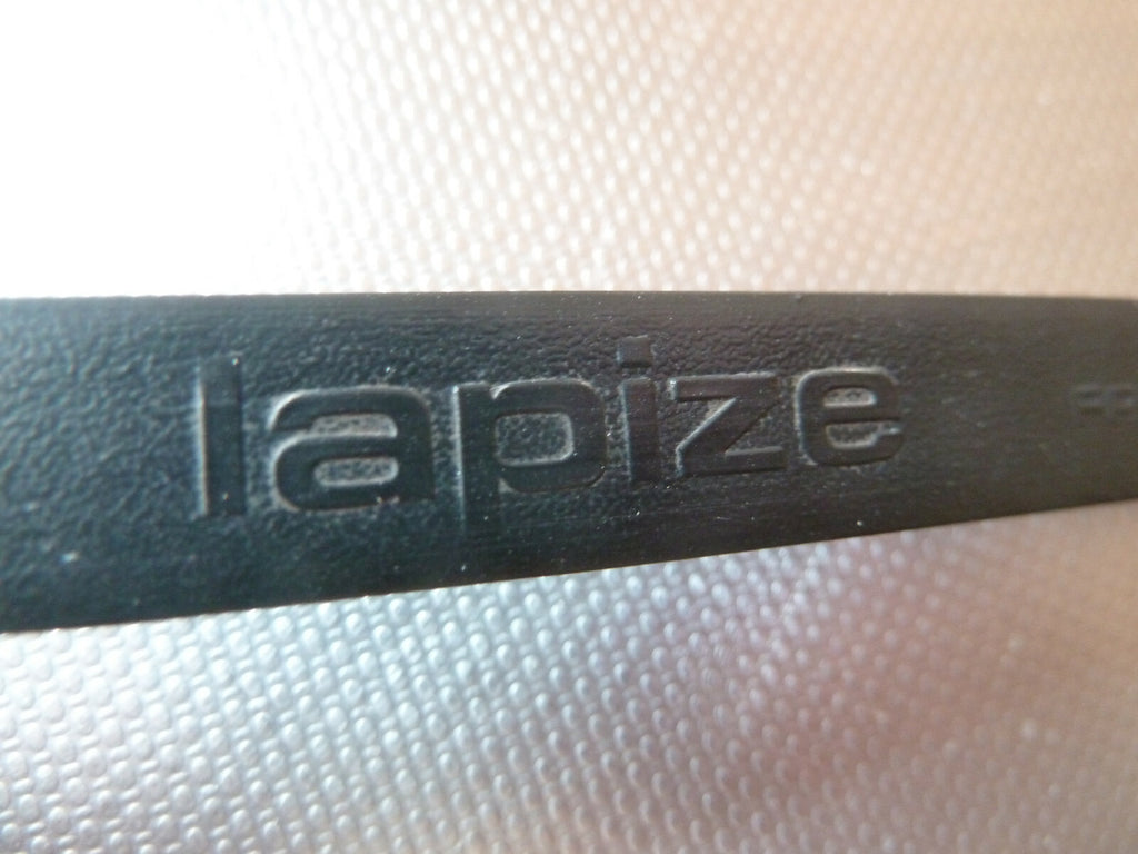 Neu Paire Sangles Toe Clip Lapize Vélo Vintage Laminate Noir Made in France NOS