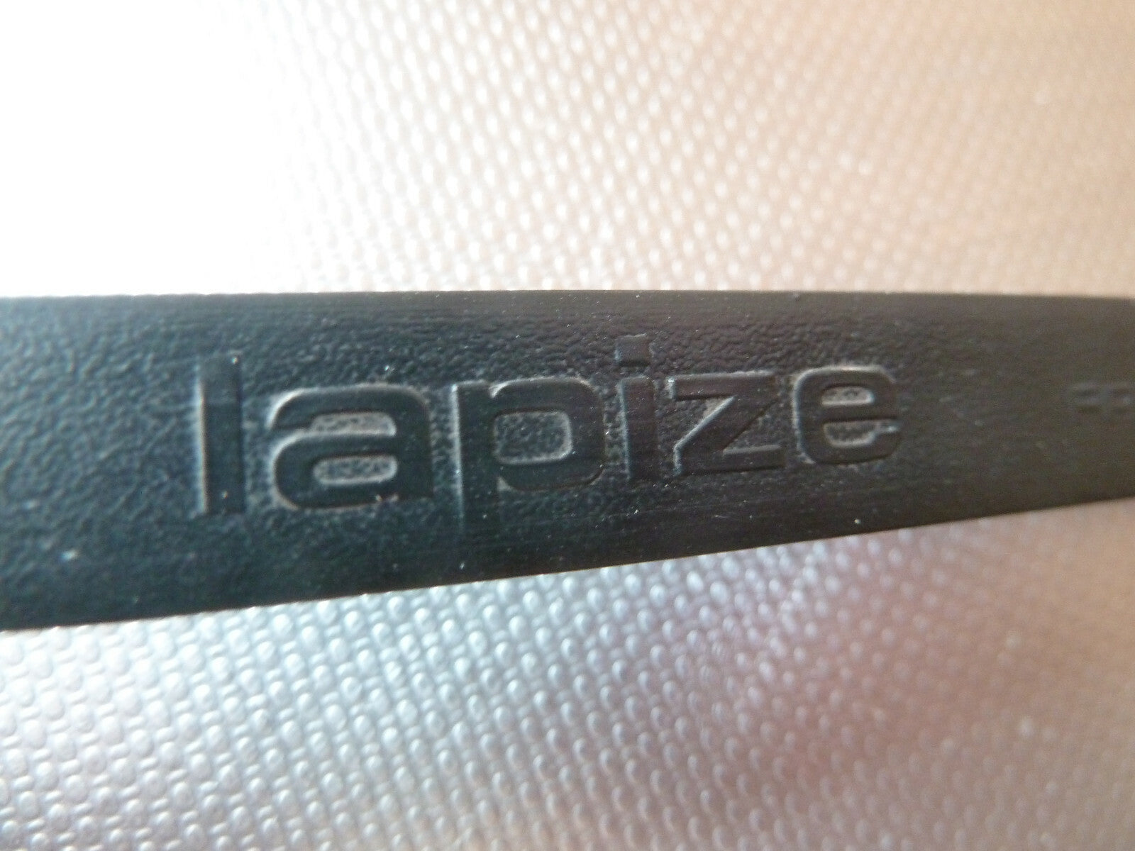 Neu Paire Sangles Toe Clip Lapize Vélo Vintage Laminate Noir Made in France NOS