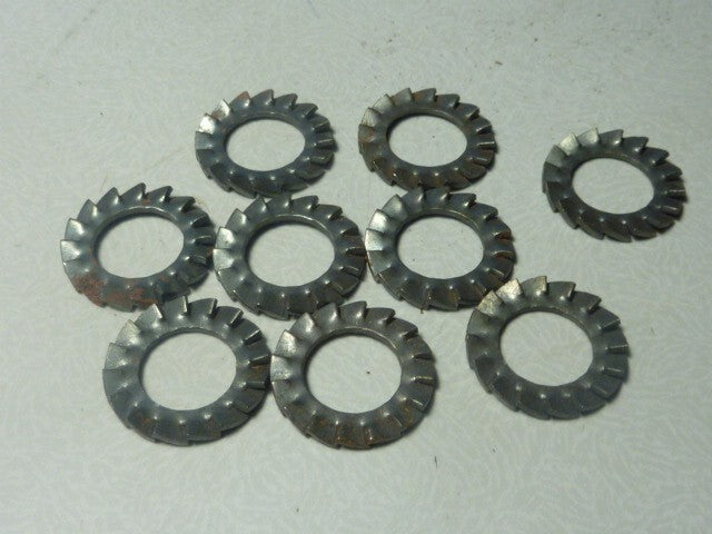 9 Rondelles Dentée 9x16 anti vibration dentelée éventail 9 x 16
