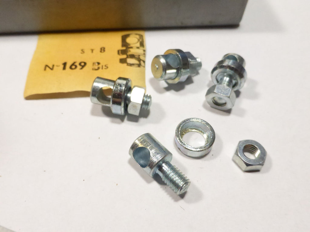 ✨ NOS 4 anciennes SERRE TRINGLE ALGI  DE 5mm velo cyclo VINTAGE garde boue✨