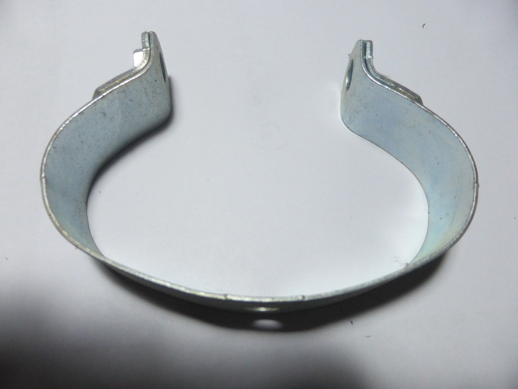Collier échappement ovale avec écrou M7 soudé Motobécane neuf ancien stock 10 cm