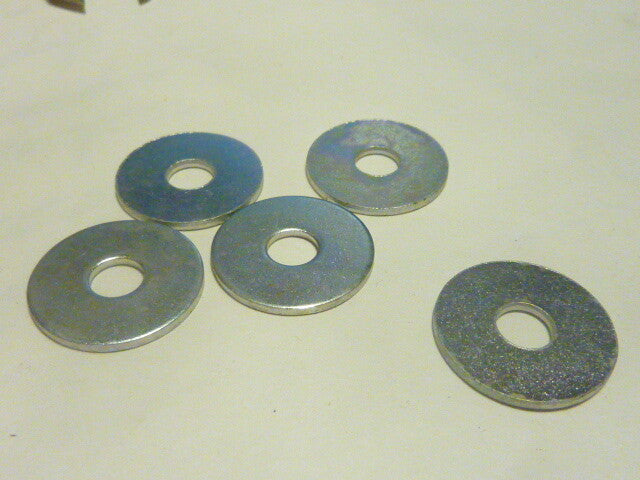 NOS Lot  5 Rondelle Plate En Acier  Diam 20x6  Ancien stock