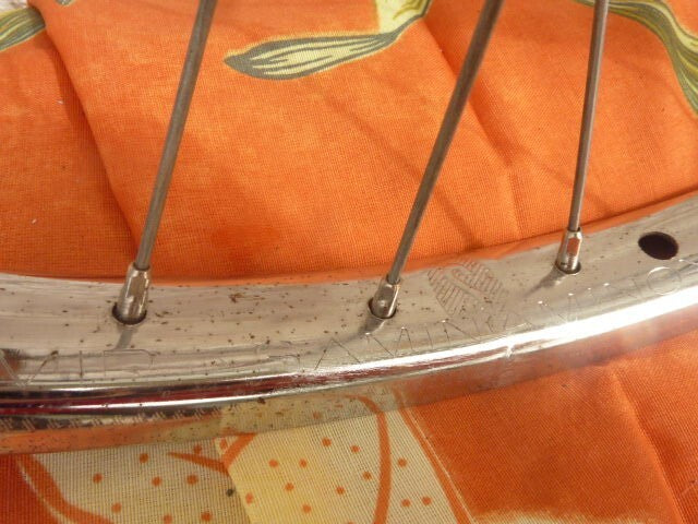 RARE Saminox Samir 500A ROUE velo wheels peugeot pneu 500x28 jante 500x21 20"