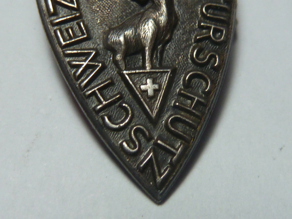 PINS BADGE Argent PIN SCHWEIZER BUND FUR NATURSCHUTZ