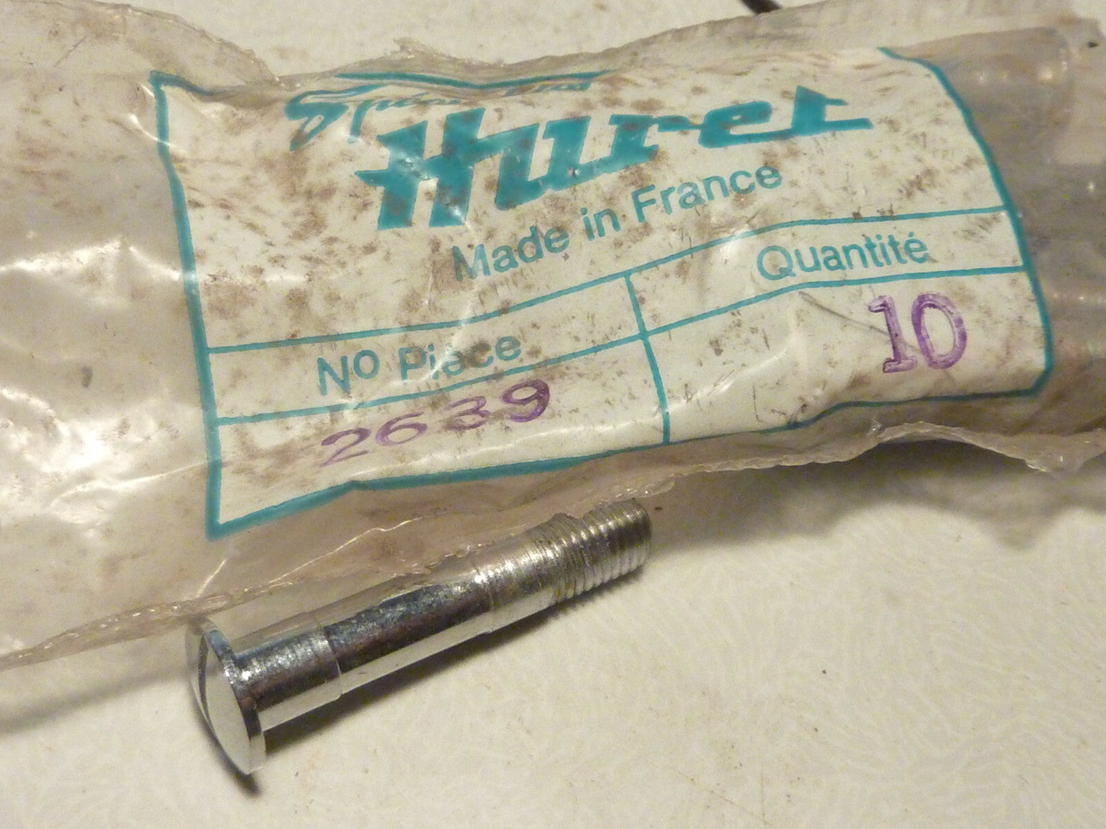 ✨ NOS Huret 2539 Duopar Screw dérailleur Vintage 70s France Racing Bicycle Rare✨