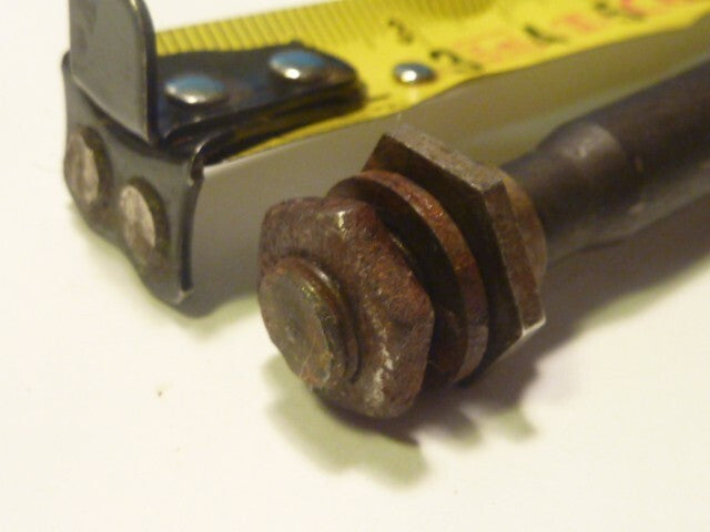 NOS 1 Axe pédale droite Lyotard 120 mm neuf ancien stock  velo cyclo solex