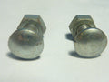 ✨ NOS tète ronde bombé méplat 2 vis bolt screw vintage velo cyclo mobylette✨