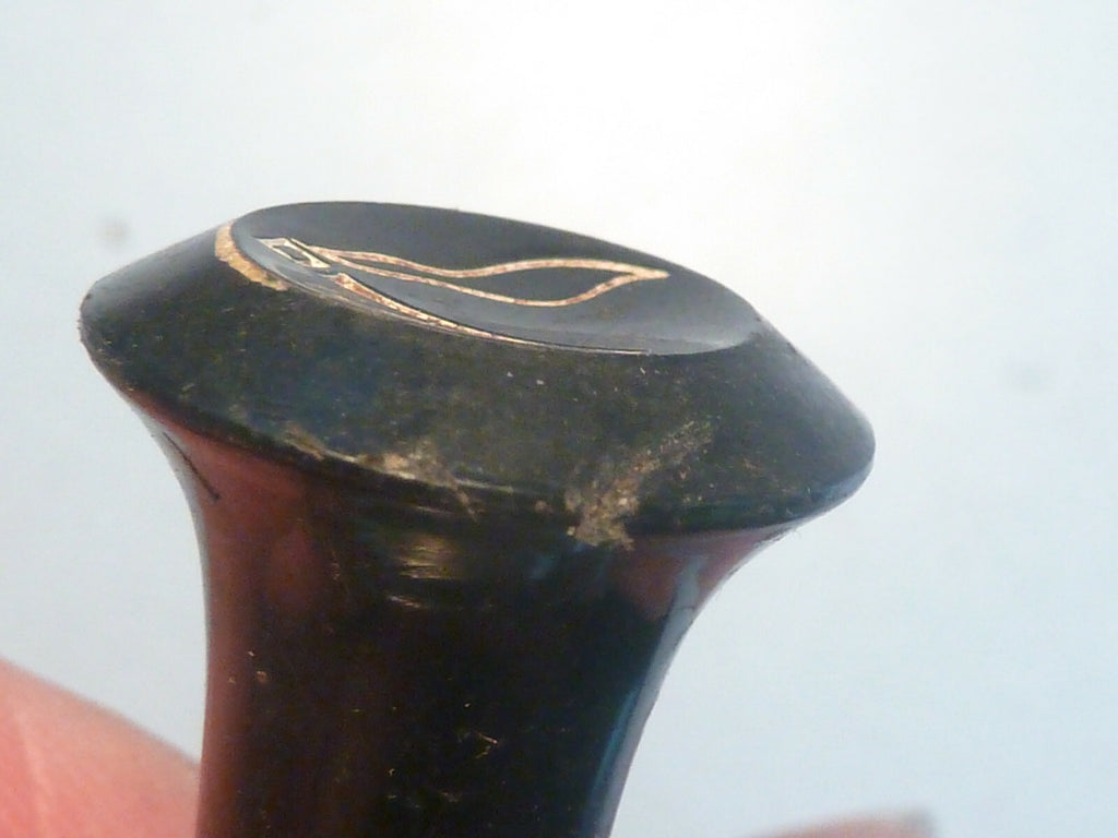 Allume Cigare éclairage Bague Orange Ancien