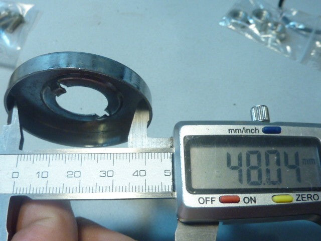 ✨ NOS Cache Poussière Roulements Axe Pédalier BMX THUN 50 mm 📸