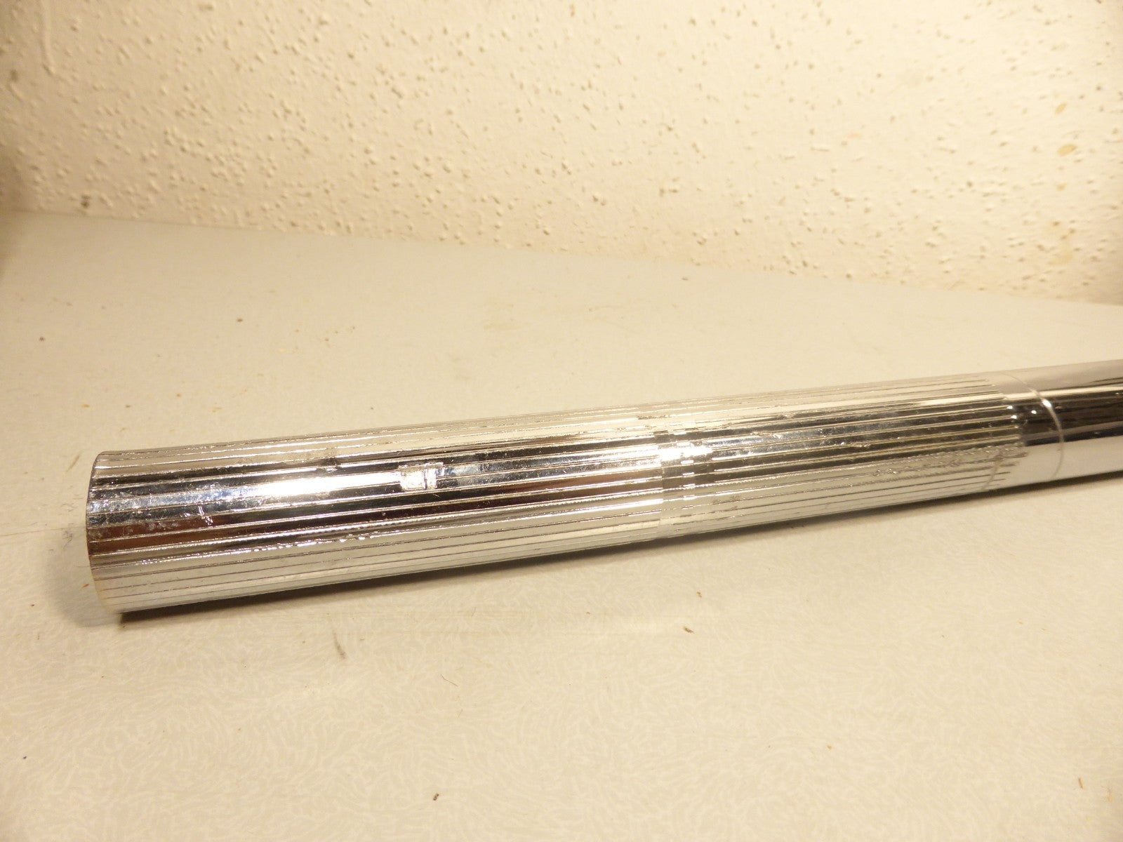 NOS tige tube de selle  26 mm vintage acier chromé 350 gr ANCIEN STOCK L300 mm