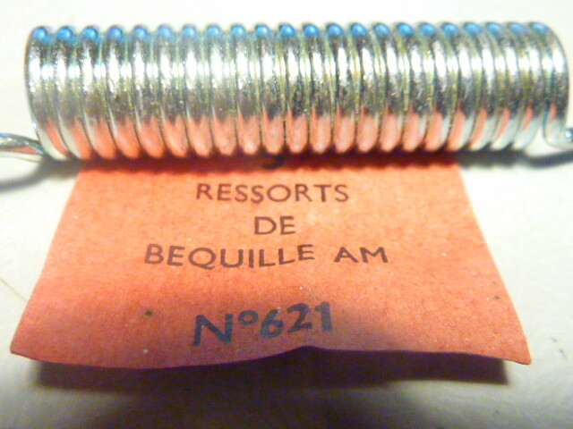 NOS 1 ancien ressorts de bequille solex 124 mm vintage ancien stock
