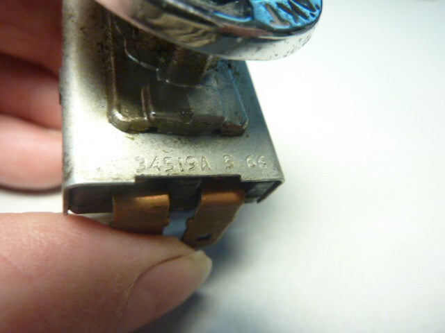 Bouton poussoir Commutateur Interrupteur FLAKT ventilateur  Volvo P1800