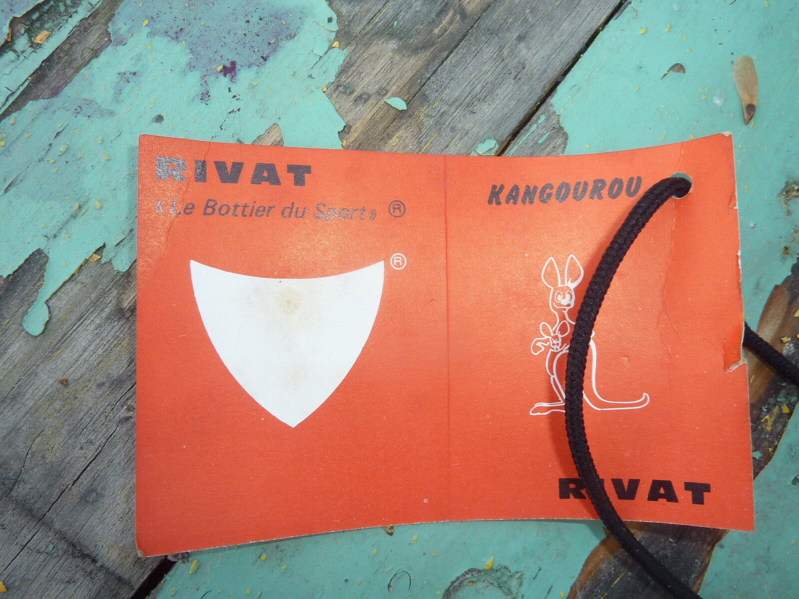 Chaussures de cyclisme ancienne  vintage  - RIVAT  - T39 kangourou 576 Izoard