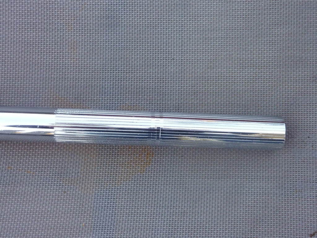 NOS tige tube de selle  25.8 mm vintage acier chromé 350 gr ANCIEN STOCK L300 mm