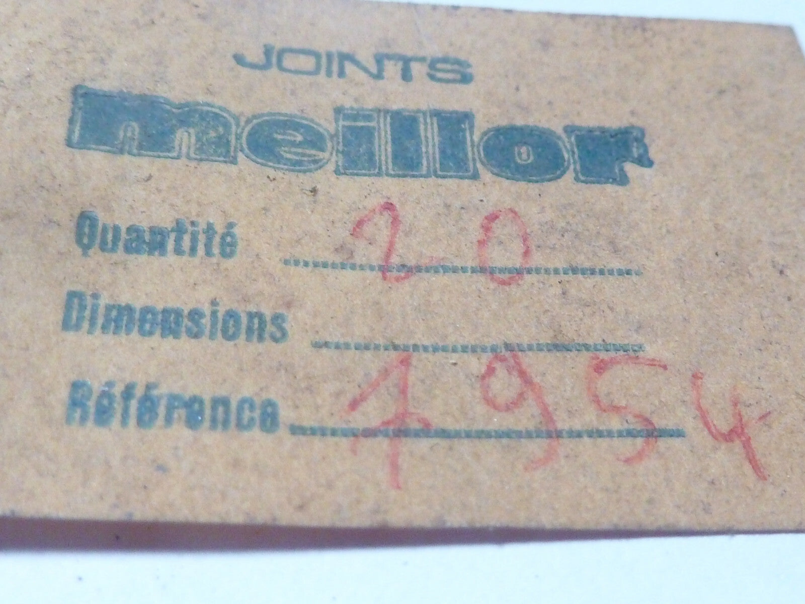✨ NOS Lot 2 Joints de Culasse Motobécane Cady – Neuf Ancien Stock Meillor 7954✨✨
