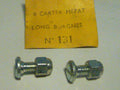 ✨NOS Ancien stock 2 Vis Boulons carter borgne Meplat Vélo vintage Cyclomoteur ✨