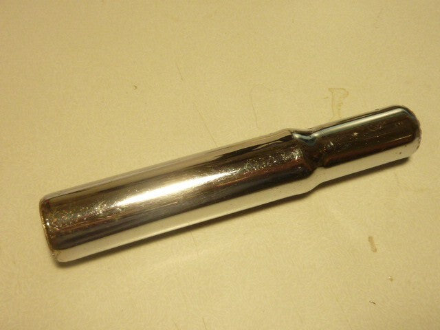 rare  tige tube de selle  25.6 mm vintage acier  86 gr  L 145 mm