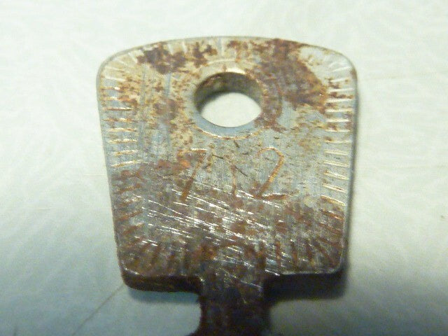 clé cadenas Schlüssel Hebie Trumpf II Nummer 712