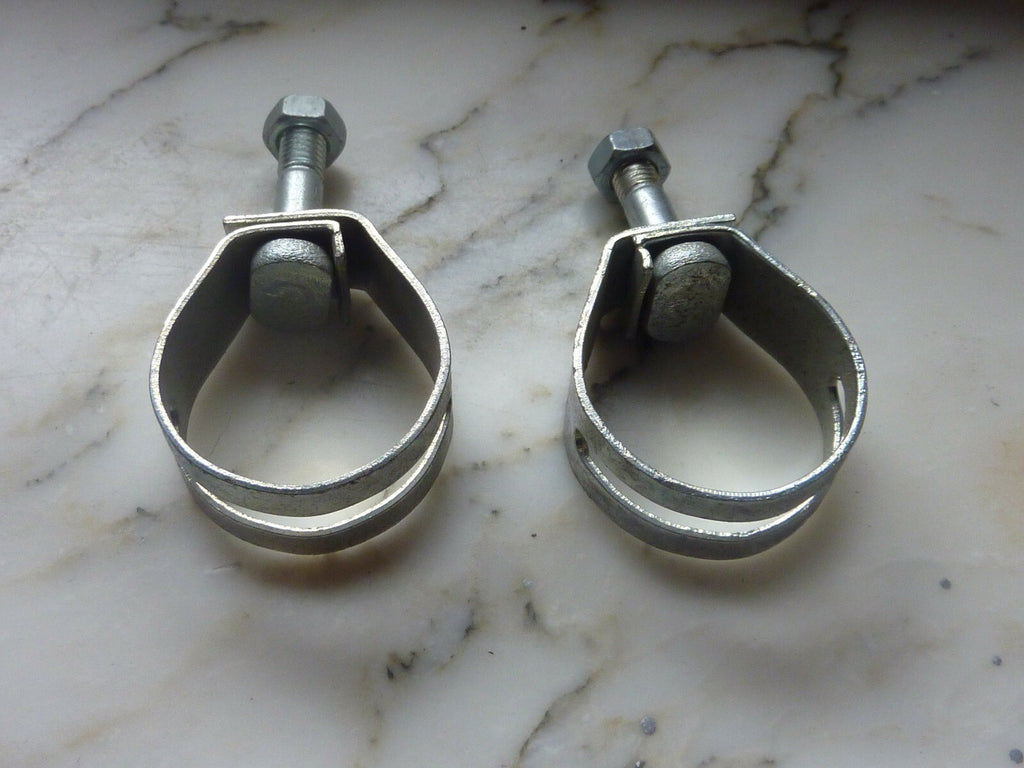 ✨ Lot de 2 Colliers de Serrage Leviers de Frein  Vélo Vintage  BRAKE LEVER clamp