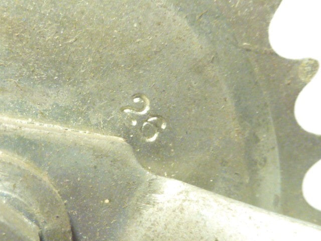Pédalier brevetto N° 67131 vintage 26 dents
