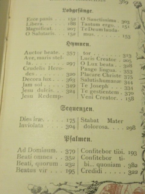 Missel Missale 1909 lateinijch deutjches mekbuch Allemann
