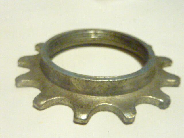 ancien vintage pignon 13   threaded freewheel cog