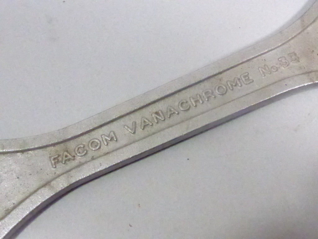 Ancienne Clé à Fourche FACOM Vanachrome N°33 Modèle Scientific 38 mm et 42 mm