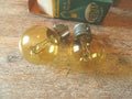 NOS 2 AMPOULES DE PHARES 6V FISCHER motos AUTOS ANCIENNES 6V 15/15 W BA 21 d