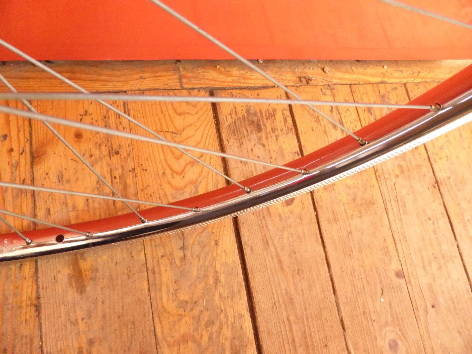 ✨ NOS  Roue avant Vélo Vintage SAMIR 650B Saminox 1982 – Moyeu Maillard✨