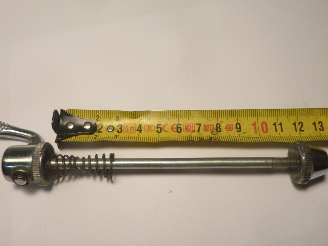 NOS Pelissier attache rapide Quick Release front Skewer Eroica 1970 wheel skewer