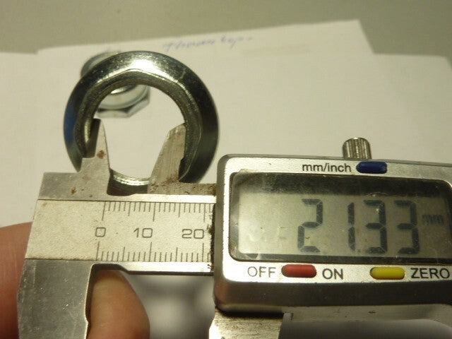 NOS contre écrou cuvette de jeu de direction 22,2 mm vintage ancien stock