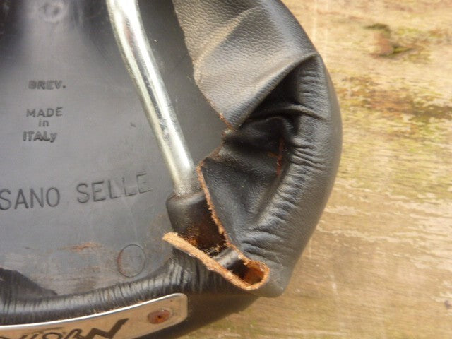 Bassano SELLE  VINTAGE MBIKE Saddle Made in Italie
