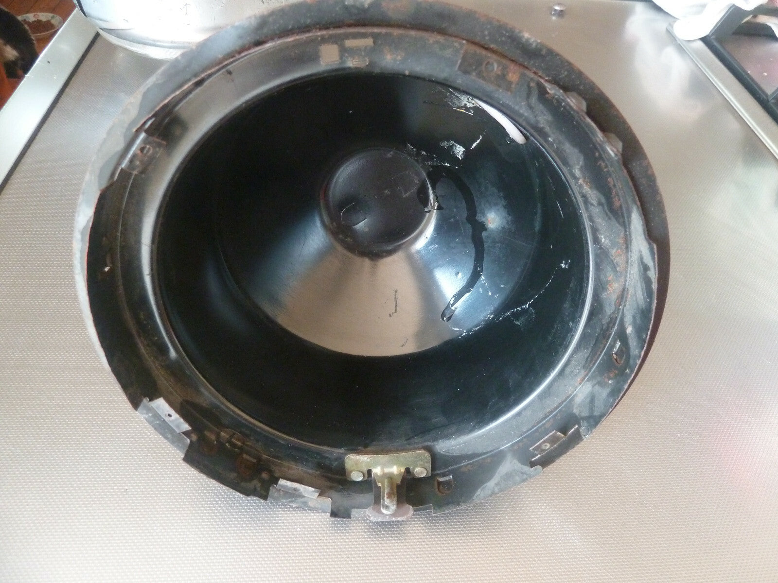 ancien vintage Cuvelage Phare Marchal 185 mm