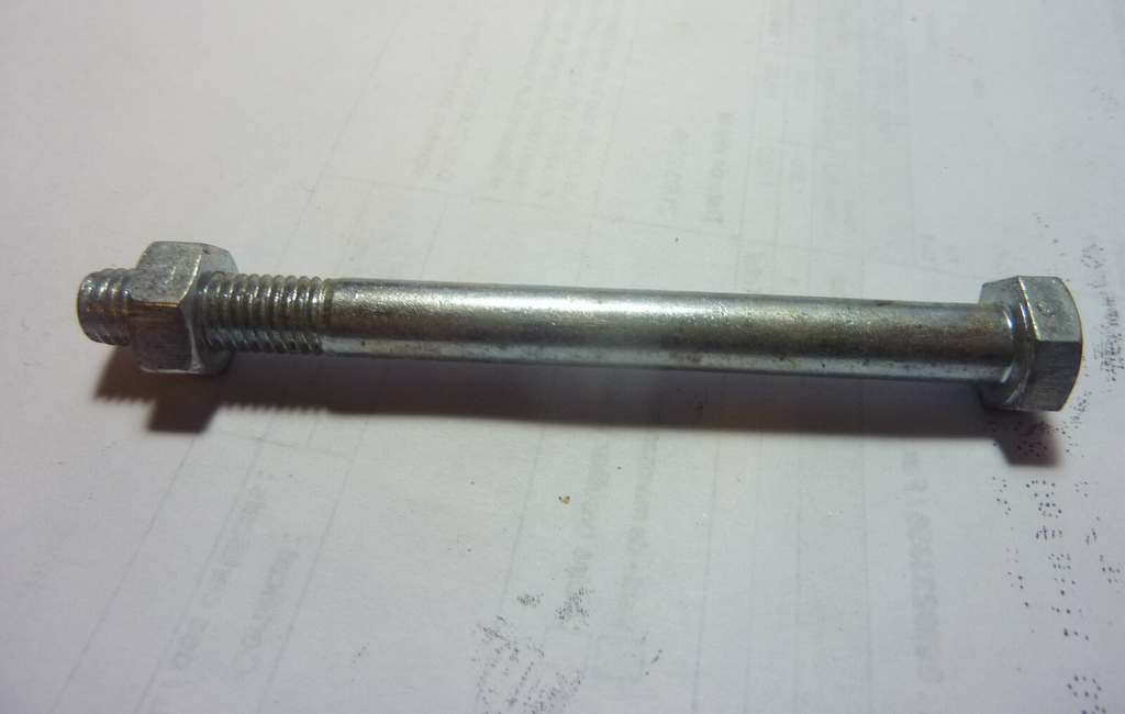 ✨NOS grand Axe de béquille diamètre 8mm x 90 mm cyclos motobécane 8x90 vintage✨