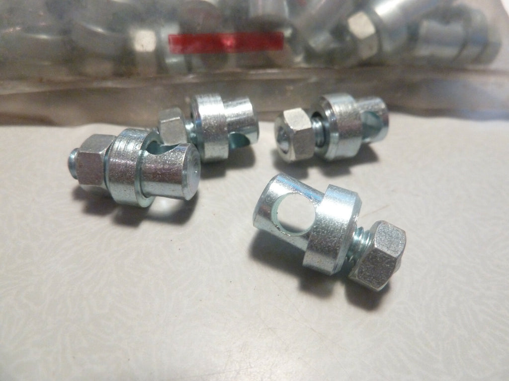 ✨4 anciennes SERRE TRINGLE  L 19.35 X 8 X D 5mm POUR TRINGLE  5mm VINTAGE velo ✨